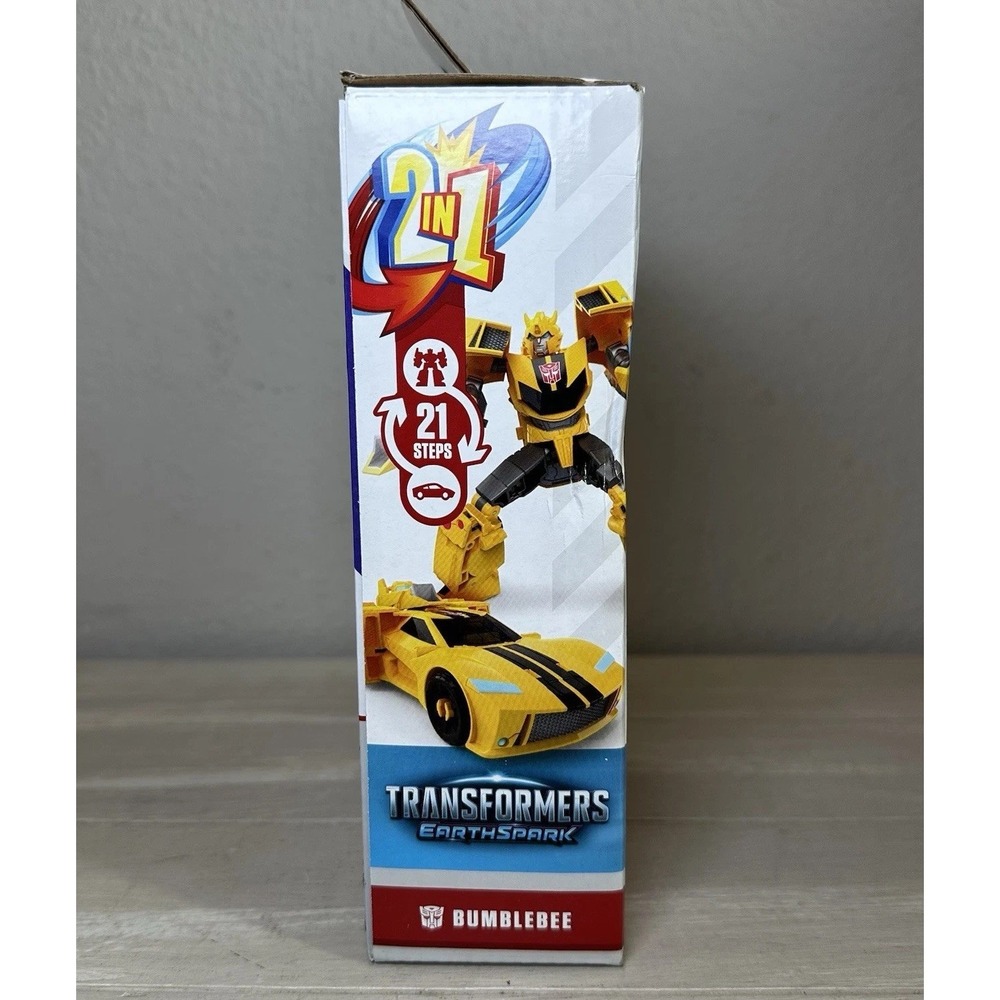 Transformers Toys EarthSpark Deluxe Class Bumblebee Action Figure - Picture 3 of 6